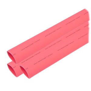Ancor Heat Shrink Tubing 1″ x 6″ – Red – 3 Pieces