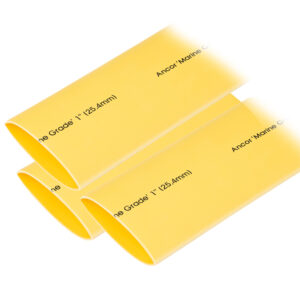 Ancor Heat Shrink Tubing 1″ x 12″ – Yellow – 3 Pieces