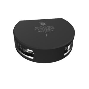 Lopolight Series 201-011 – Masthead Light – 3NM – Vertical Mount – White – Black Housing