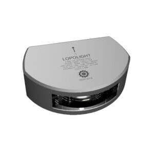 Lopolight Series 301-106 – Stern Light – 3NM – Vertical Mount – White – Silver Housing