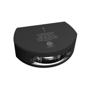 Lopolight Series 301-106 – Stern Light – 3NM – Vertical Mount – White – Black Housing