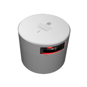 Lopolight Series 301-109 – Navigation Light – 3NM – Horizontal Mount – Red – Silver Housing