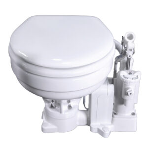 Raritan PH PowerFlush Electric/Manual Toilet – Household Size – 12v – White