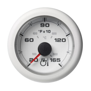 Veratron 52MM (2-1/16″) OceanLink Pyrometer Gauge (1650&deg; F/900&deg; C) – White Dial & Bezel