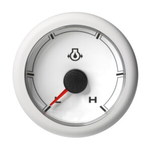 Veratron 52MM (2-1/16″) OceanLink Engine Oil Pressure Gauge – Low/High (150 PSI) – White Dial & Bezel
