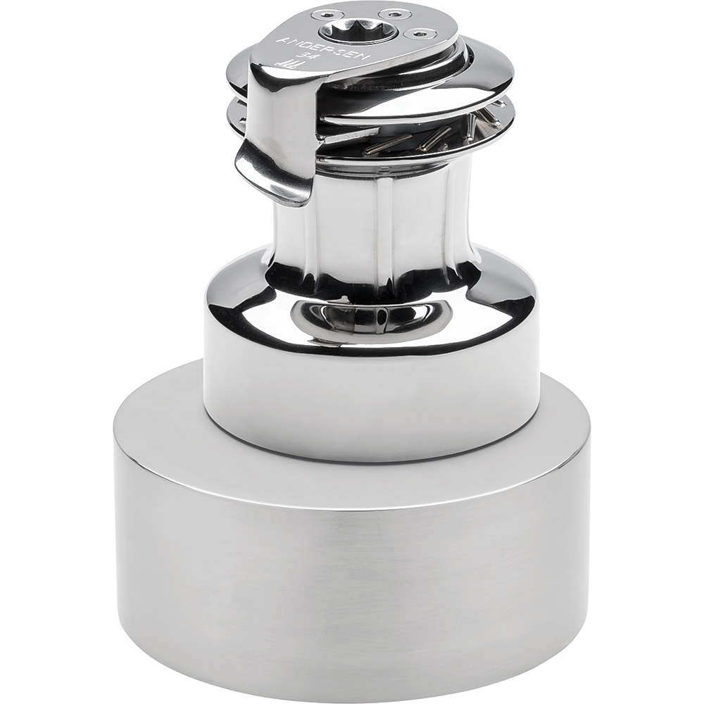 ANDERSEN 34ST Compact Above Deck Electric FS Winch Variable Speed – 24V ANDERSEN 34ST Compact Above Deck Electric FS Winch Variable Speed – 24V