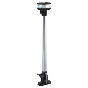 Perko Folding Masthead Light Vertical Combo Mast/All-Round 12-13/16″ High Sail or Power