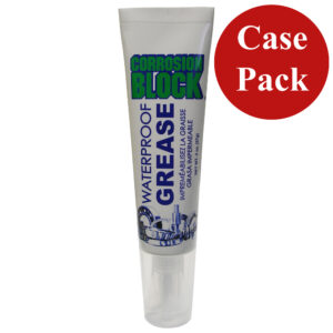 Corrosion Block High Performance Waterproof Grease – 2oz Tube – Non-Hazmat, Non-Flammable & Non-Toxic *Case of 24*