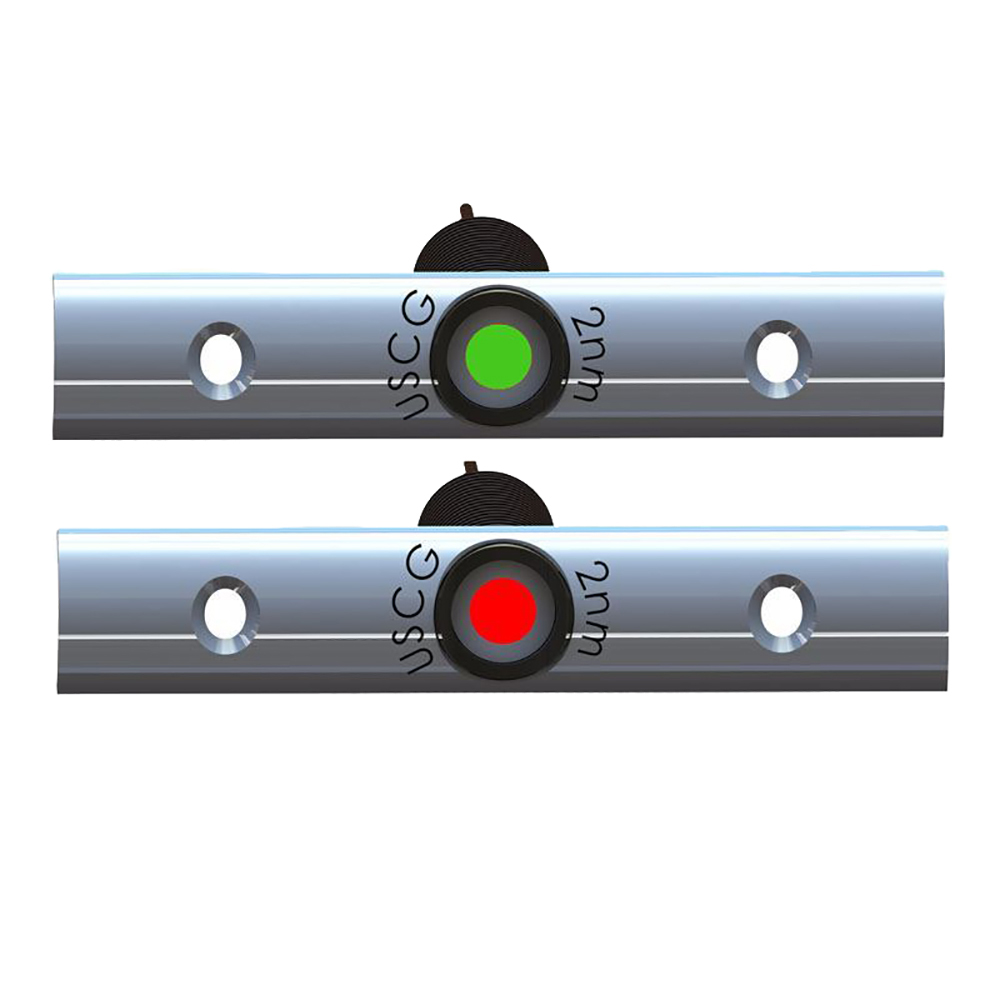 TACO Rub Rail Mounted LED Navigation Light Set – 4″ w/Deutsch Plug Port & Starboard TACO Rub Rail Mounted LED Navigation Light Set – 4″ w/Deutsch Plug Port & Starboard