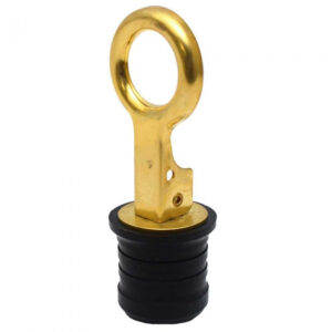 Sea-Dog Brass Snap Handle Drain Plug – 1-1/4″