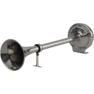 Sea-Dog MaxBlast Stainless Steel Trumpet 12V Horn – Single