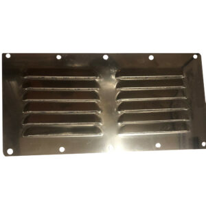 Sea-Dog Stainless Steel Louvered Vent – 9-1/8″ x 4-5/8″