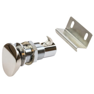 Sea-Dog Push Button Cabinet Latch – Oval