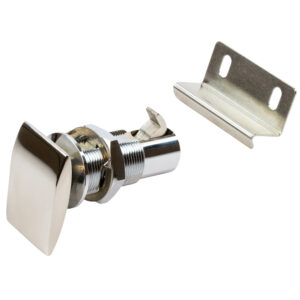 Sea-Dog Push Button Cabinet Latch – Rectangular