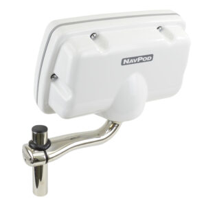 NavPod RailMount Pre-Cut f/Simrad NSS9 evo3/B&G Zeus3 9 Fits 1″ or 1.25″ Tubing