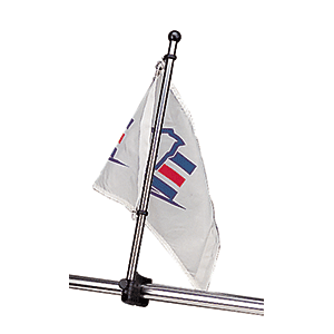 Sea-Dog Stainless Steel Rail Mount Flagpole – 17″