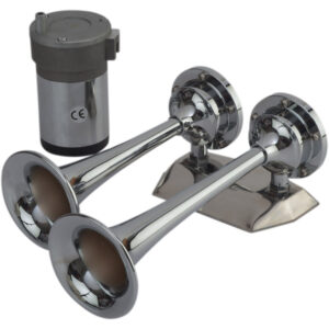 Sea-Dog MaxBlast Air Horn – Mini Dual Trumpet