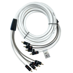 Fusion RCA Cable – 4 Channel – 25'