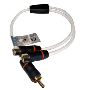 Fusion RCA Cable Splitter – 1 Male to 2 Female – 1'