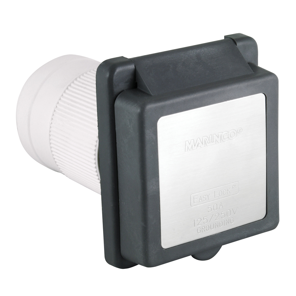 Marinco 50A 125/250V EL Inlet w/Enclosure Marinco 50A 125/250V EL Inlet w/Enclosure