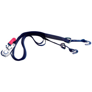 Rod Saver PWC Rubber Ratchet Gunwale Tie-Down – 1″ x 10'