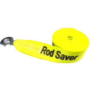 Rod Saver Heavy-Duty Winch Strap Replacement – Yellow – 3″ x 25'