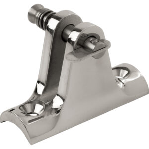 Sea-Dog Stainless Steel 90&deg; Concave Base Deck Hinge – Removable Pin
