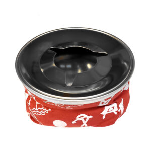 Sea-Dog Bean Bag Style Ashtray – Red
