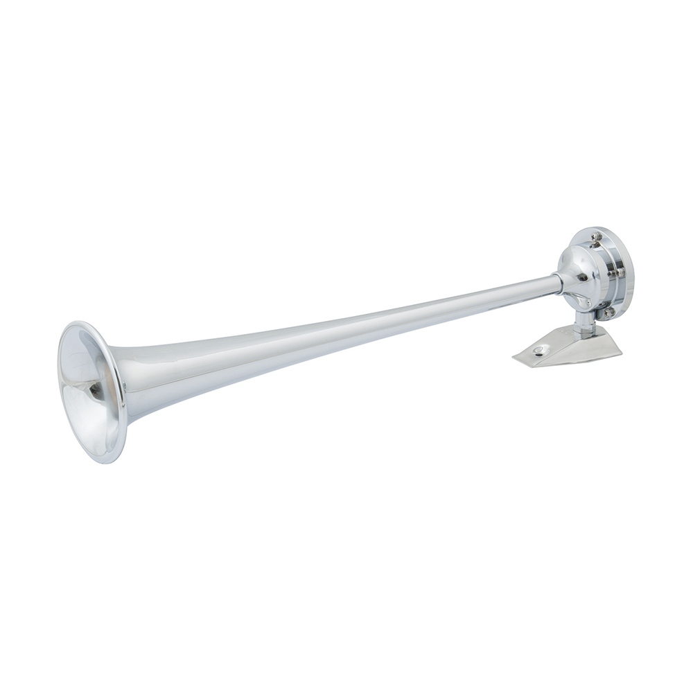 Marinco 24V Chrome Plated Single Trumpet Air Horn Marinco 24V Chrome Plated Single Trumpet Air Horn