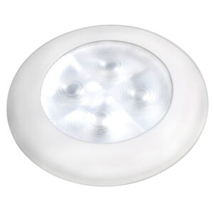 Hella Marine Courtesy Light – Warm White w/White Rim