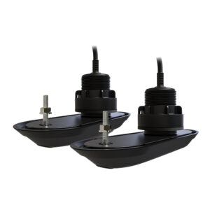 Raymarine RV-312 RealVision&trade; 3D Transducers – Pair – Nylon Thru-Hull 12&deg; Deadrise