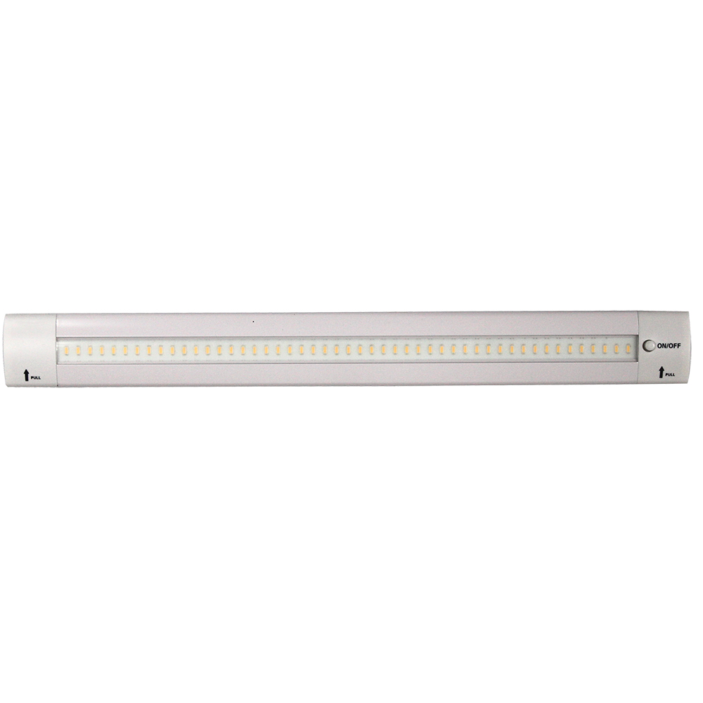 Lunasea 12″ Adjustable Angle LED Light Bar – w/Push Button Switch – 12VDC – Warm White Lunasea 12″ Adjustable Angle LED Light Bar – w/Push Button Switch – 12VDC – Warm White