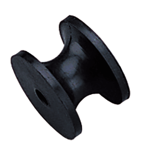 Sea-Dog Replacement Short Bow Roller – Natural Rubber/Brass Insert