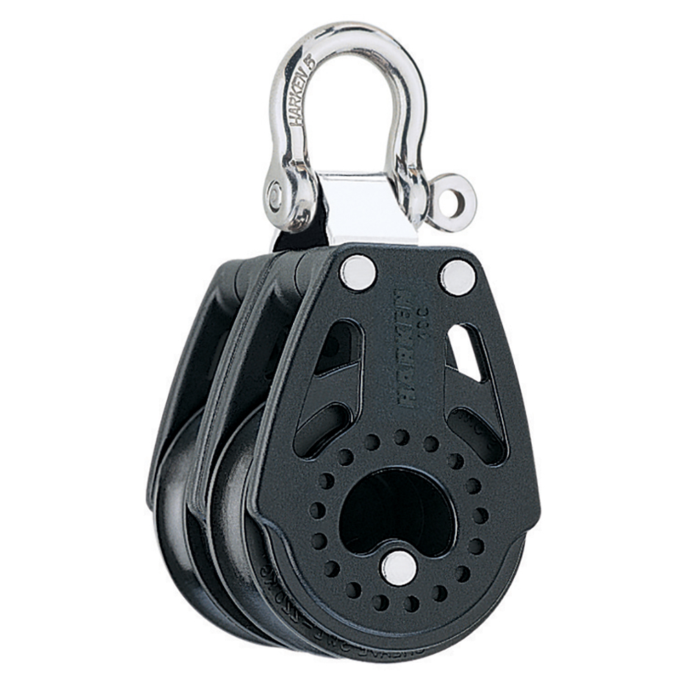 Harken 40mm Carbo Air Double Fixed Block Harken 40mm Carbo Air Double Fixed Block