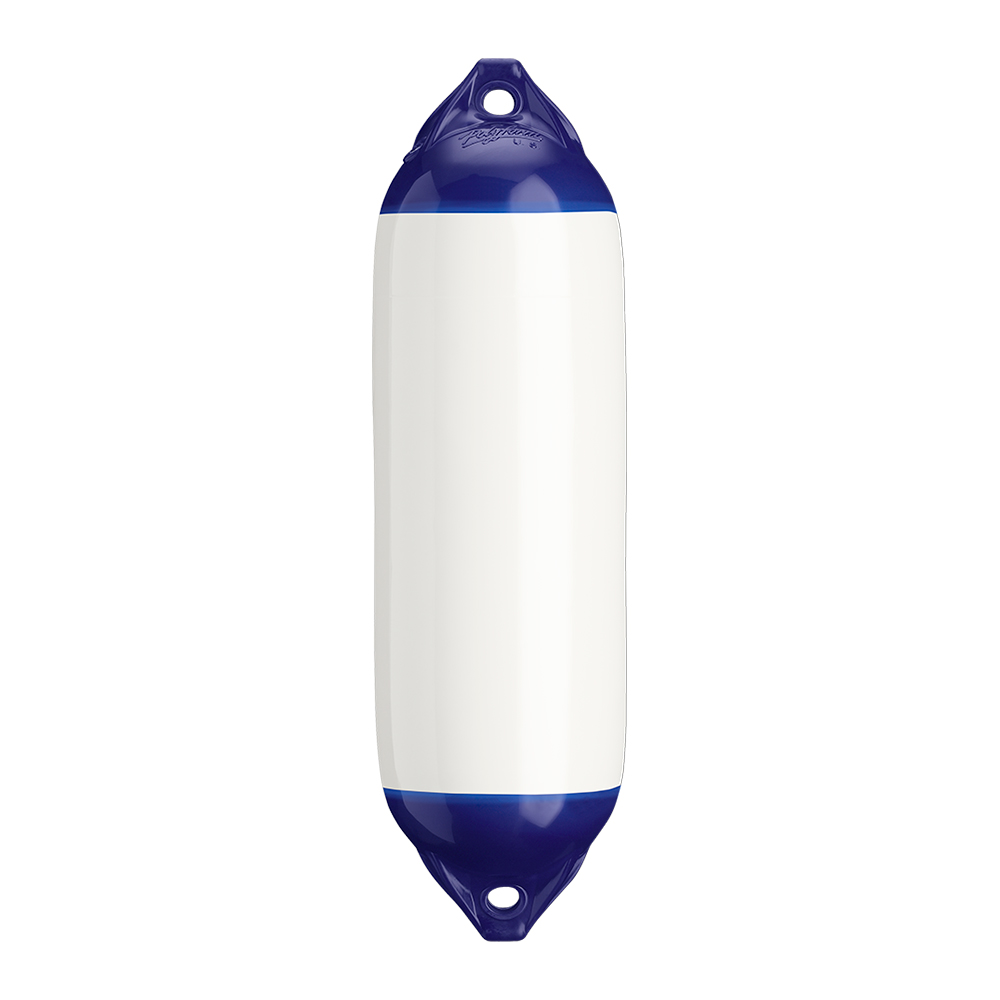 Polyform F-02 Twin Eye Fender 7.5″ x 26″ – White Polyform F-02 Twin Eye Fender 7.5″ x 26″ – White