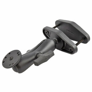 RAM Mount Square Post Clamp f/Posts Up to 4″ Wide w/Arm