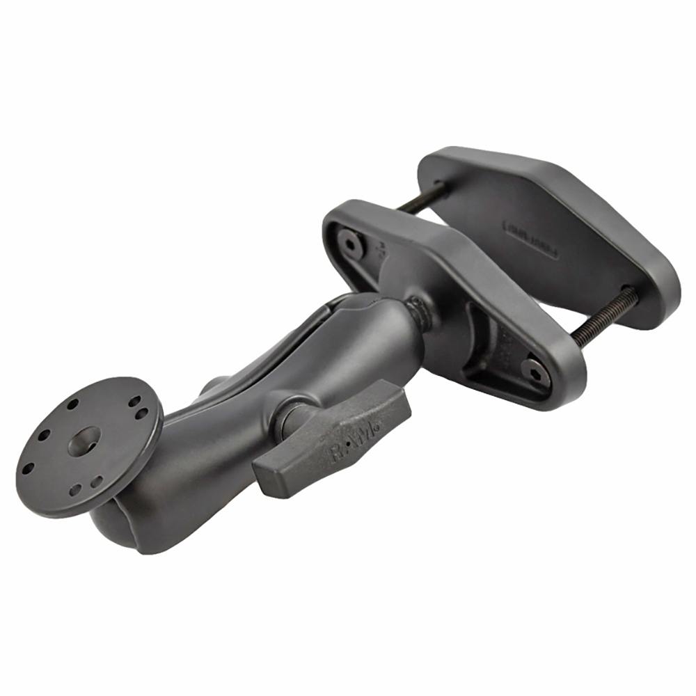 RAM Mount Square Post Clamp f/Posts Up to 4″ Wide w/Arm RAM Mount Square Post Clamp f/Posts Up to 4″ Wide w/Arm