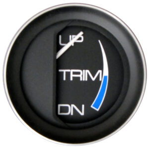Faria Coral 2″ Trim Gauge f/Mercury/Mariner/Mercruiser/Volvo DP/Yamaha ('01 & Newer)