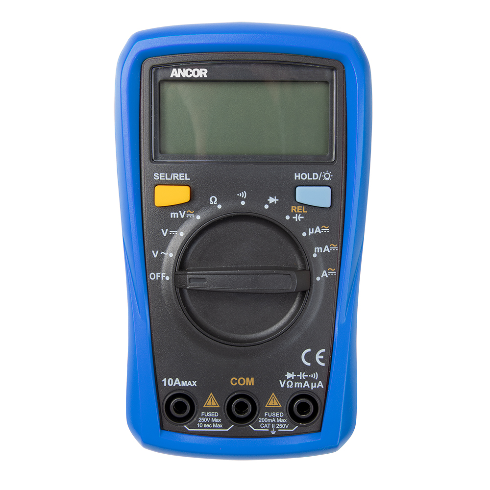 Ancor 8 Function Digital Multimeter Ancor 8 Function Digital Multimeter