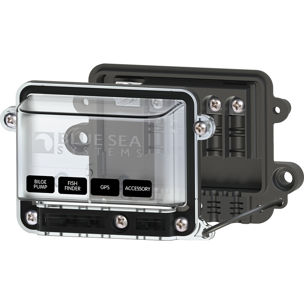 Blue Sea 2356 Water Resistant BusBar – 100 Amp w/Cover Blue Sea 2356 Water Resistant BusBar – 100 Amp w/Cover