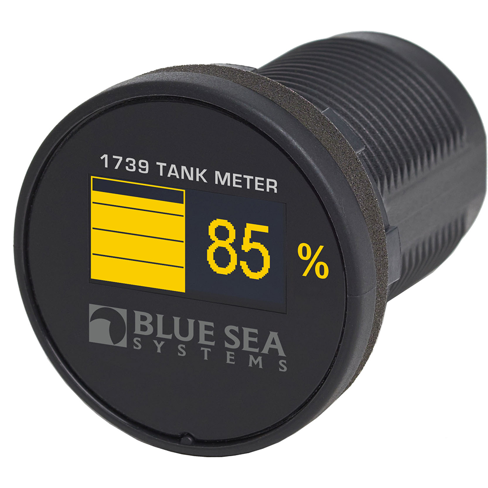 Blue Sea 1739 Mini OLED Tank Meter – Yellow Blue Sea 1739 Mini OLED Tank Meter – Yellow