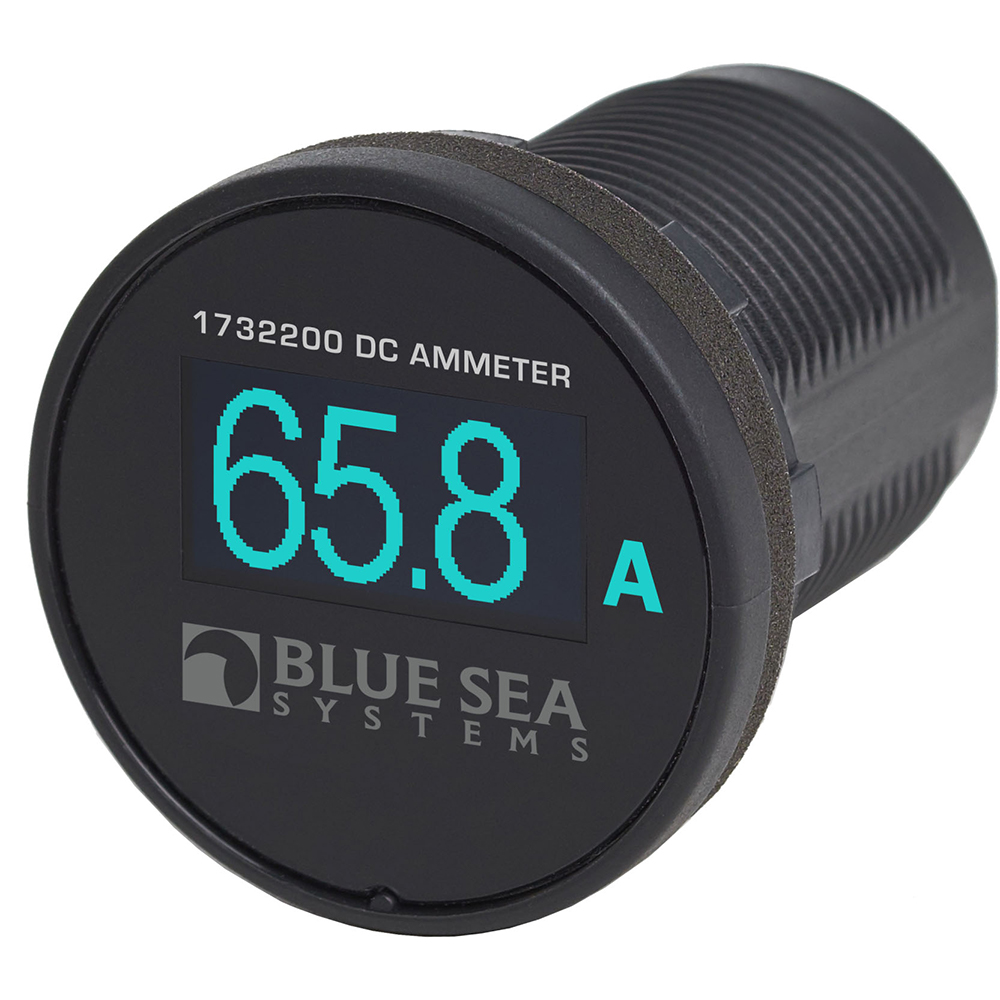 Blue Sea 1732200 Mini OLED Ammeter – Blue Blue Sea 1732200 Mini OLED Ammeter – Blue
