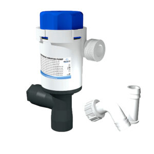 Albin Group Twinport Aerator Pump – 750 GPH – 12V