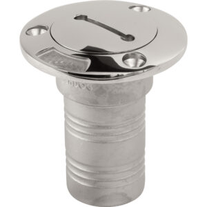 Sea-Dog Stainless Steel Cast Hose Deck Fill Fits 1-1/2″ Hose – Water