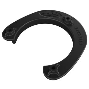 Mate Series Plastic Rod & Cup Holder Backing Plate f/Round Rod/Cup Only f/3-3/4″ Holes