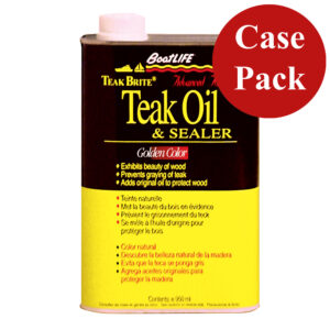 BoatLIFE Teak Brite&reg; Advanced Formula Teak Oil – 32oz *Case of 12*