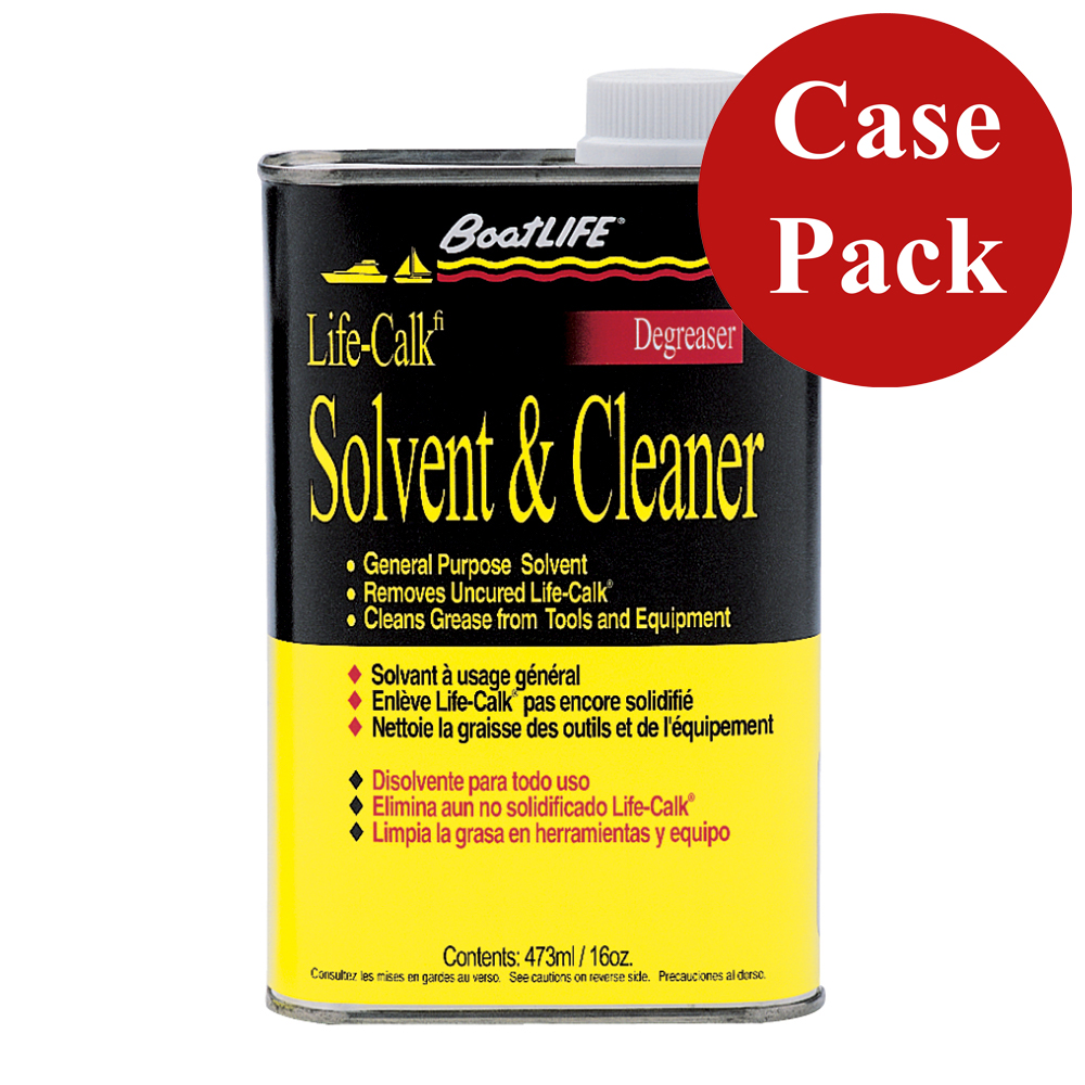 BoatLIFE Life-Calk Solvent & Cleaner – 16oz *Case of 12* BoatLIFE Life-Calk Solvent & Cleaner – 16oz *Case of 12*