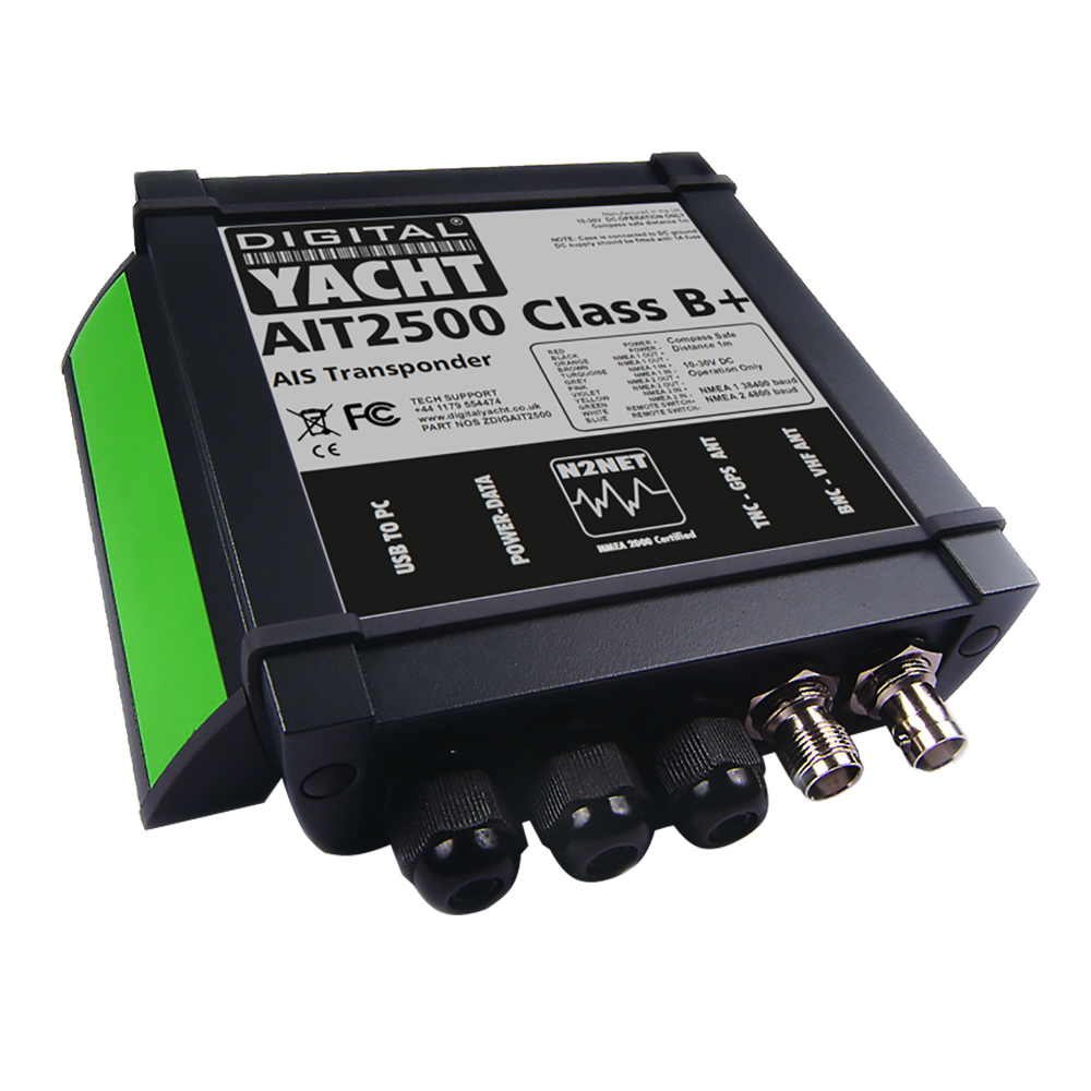 Digital Yacht AIT2500 Class B+ 5W SOTDMA AIS w/GPS Digital Yacht AIT2500 Class B+ 5W SOTDMA AIS w/GPS