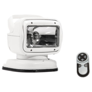 Golight Radioray GT Series Portable Mount – White Halogen – Wireless Handheld Remote Permanent Shoe Mount