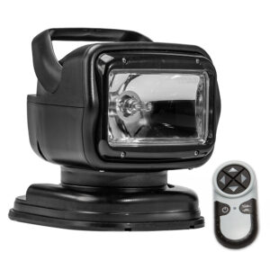 Golight Radioray GT Series Portable Mount – Black Halogen – Wireless Handheld Remote Magnetic Shoe Mount